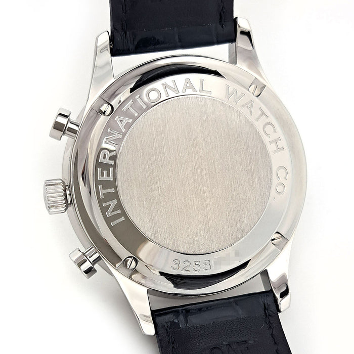 IWC 
Portuguese Chronograph 
With Warranty Card