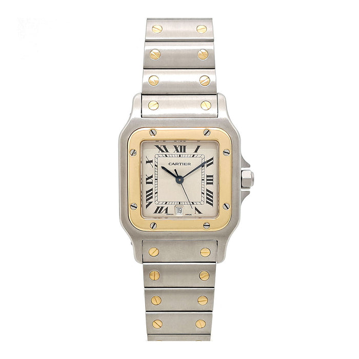 CARTIER 
Santos Galbée LM Date 
Avec boîte et certificat