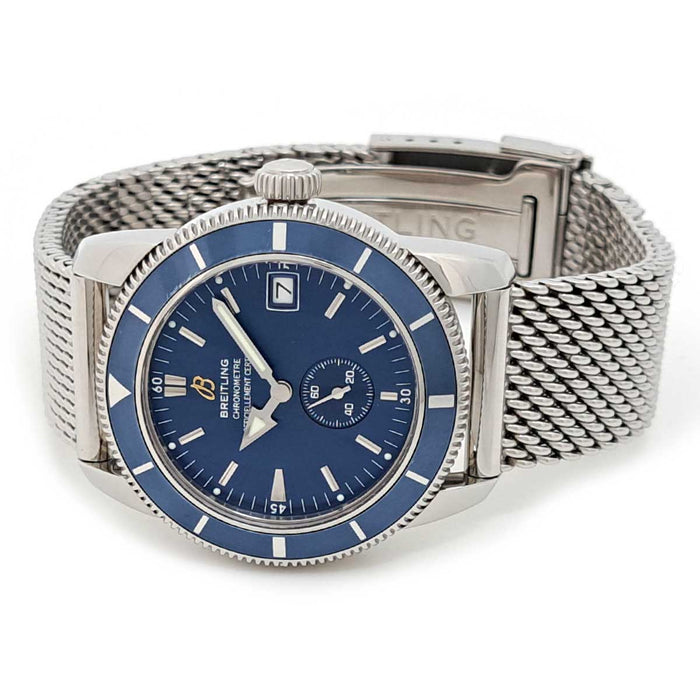 BREITLING 
Superocean 38 Petite Seconde Date Révisé 
Révision effectuée Avec boîte et garantie