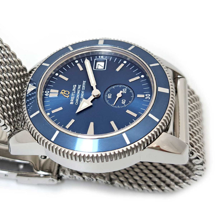 BREITLING 
Superocean 38 Petite Seconde Date Révisé 
Révision effectuée Avec boîte et garantie