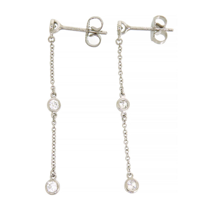 TIFFANY&Co.
By the Yard Earrings 3P Diamond