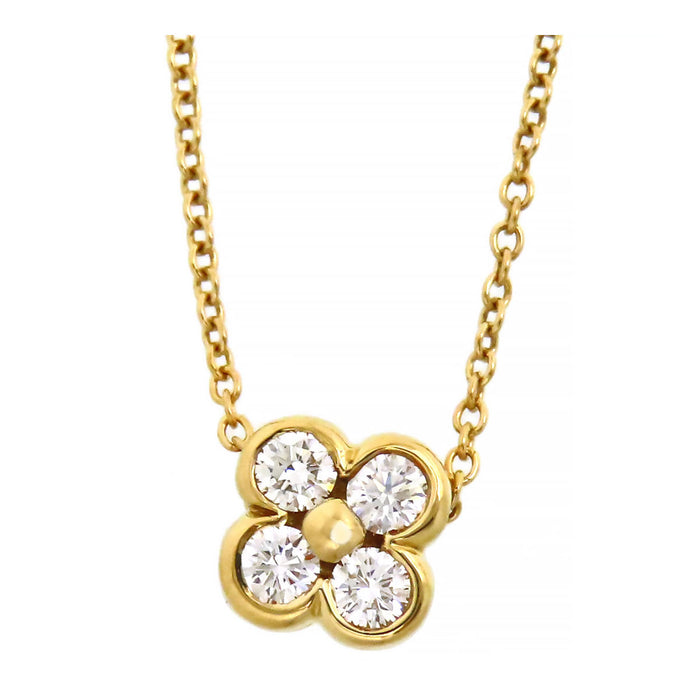 TIFFANY&Co. 
Collana con diamante incastonato a castone