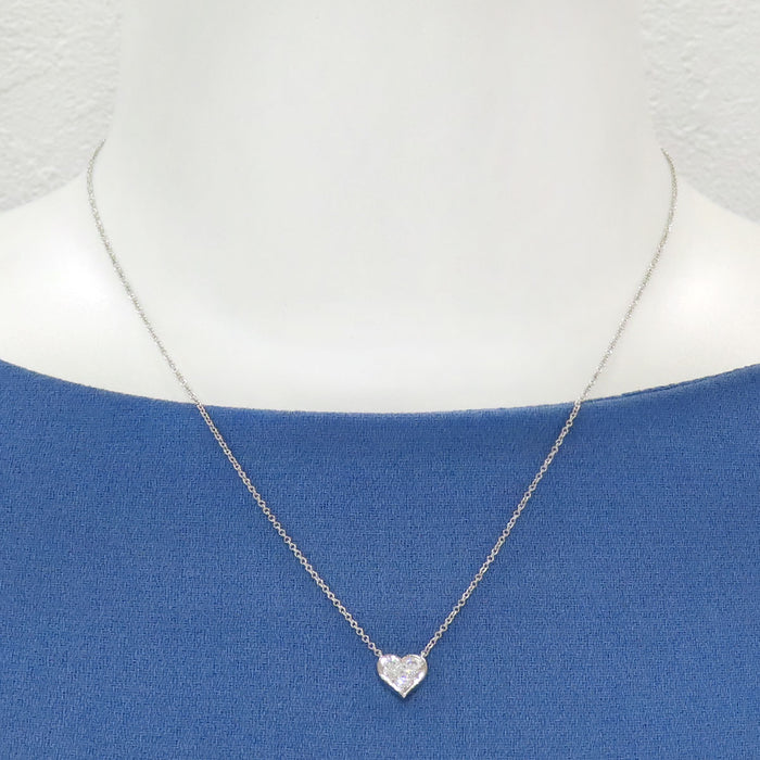 TIFFANY&Co. 
Collana con cuore sentimentale e diamante
