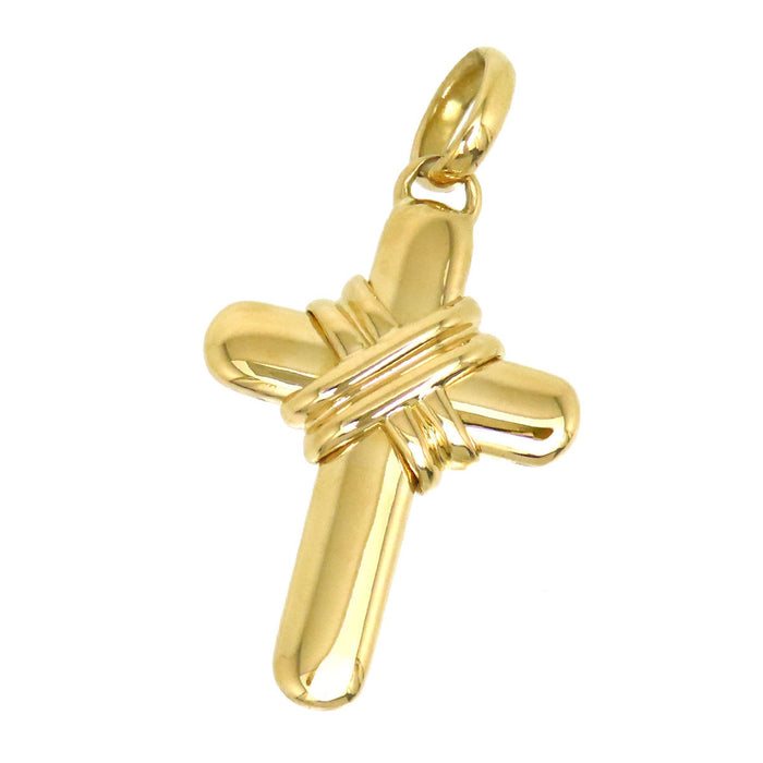 BVLGARI 
Latin Cross Pendant Top