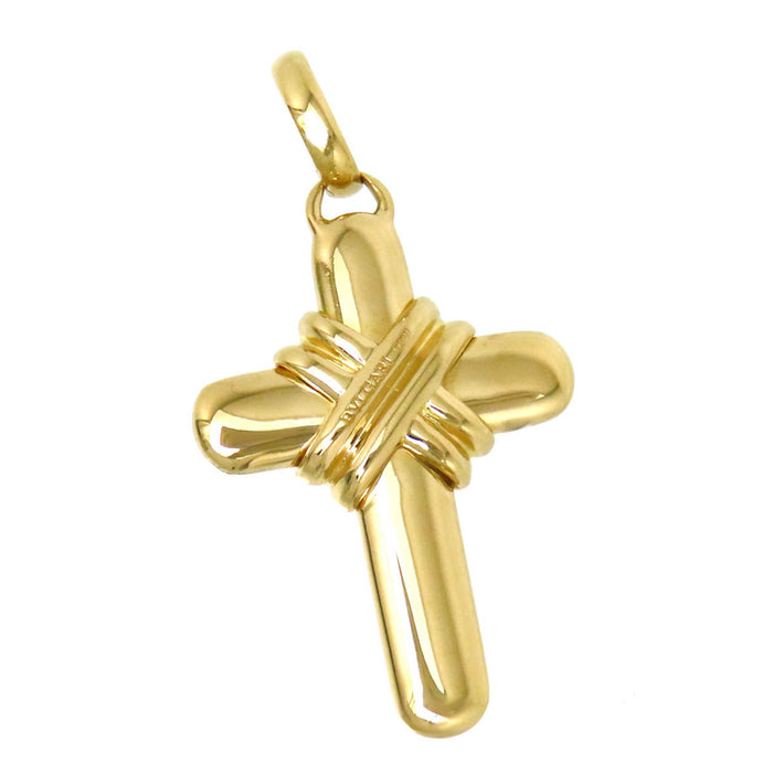 BVLGARI 
Latin Cross Pendant Top