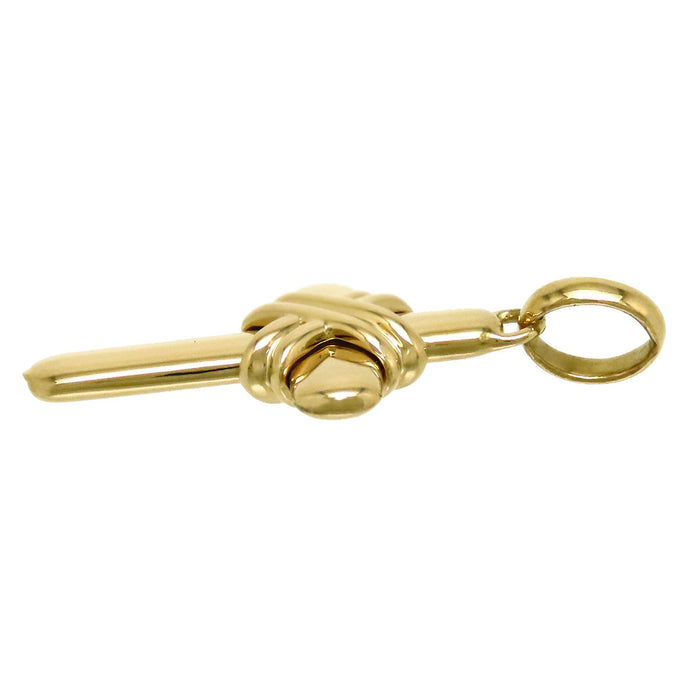 BVLGARI 
Latin Cross Pendant Top