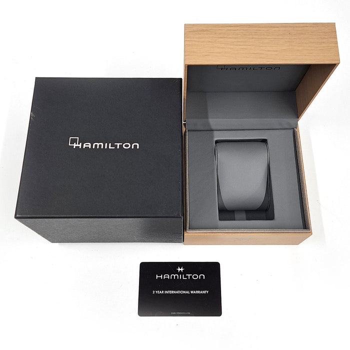 HAMILTON 
Ventura Quartz 
With box and warranty card