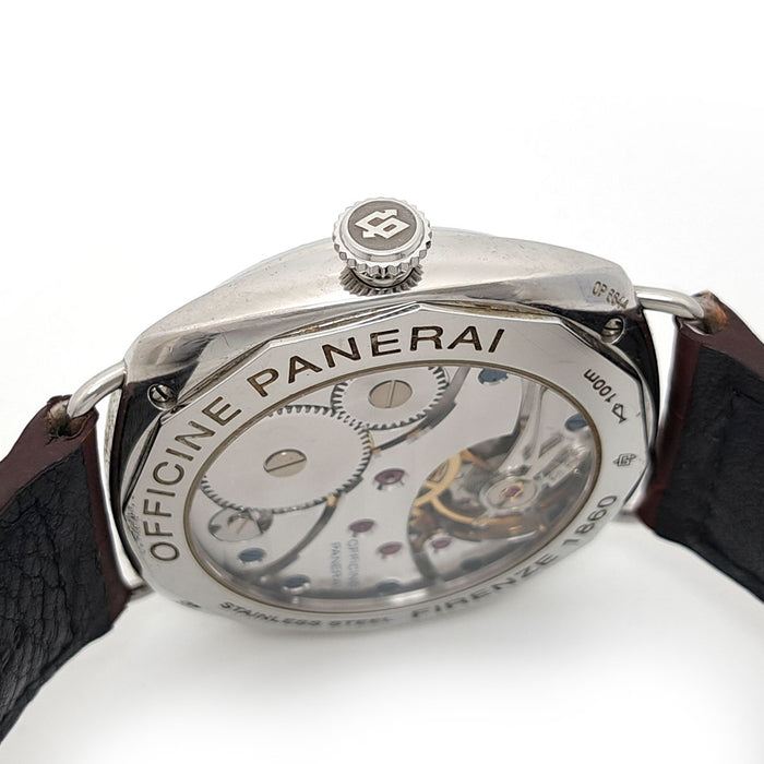 OFFICINE PANERAI 
Radiomir Sceau Noir 
Avec boîte et garantie