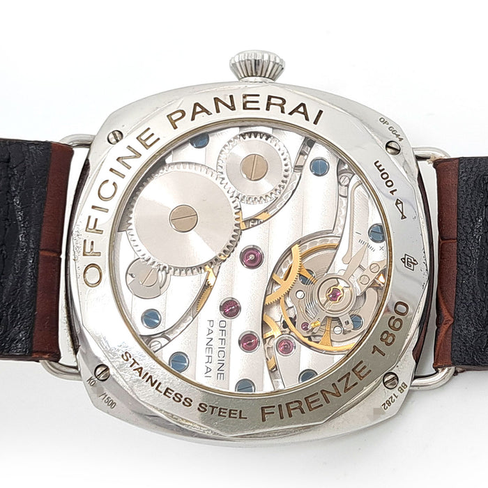 OFFICINE PANERAI 
Radiomir Sceau Noir 
Avec boîte et garantie
