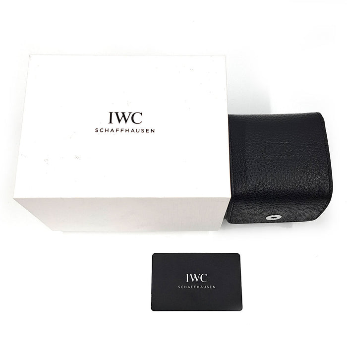 IWC Portofino Date with Box and Warranty Card