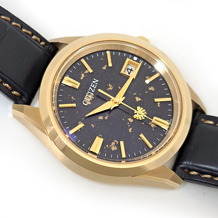 CITIZEN
The Citizen Sand Sprinkled Japanese Paper Dial Limited Model Eco-Drive
With Box and Warranty Card