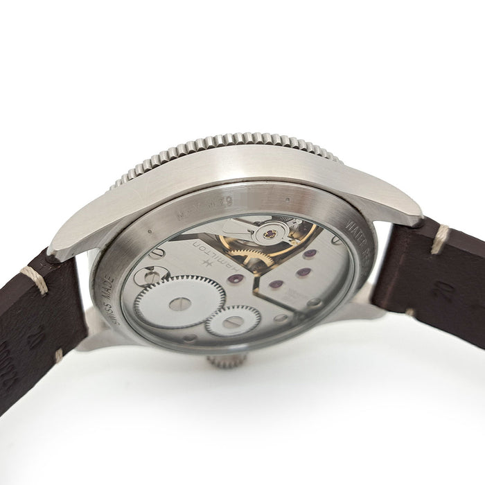 HAMILTON 
Khaki Aviation Pilot Pioneer 
With Box and Warranty Card