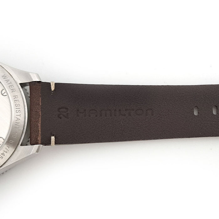 HAMILTON 
Khaki Aviation Pilot Pioneer 
With Box and Warranty Card