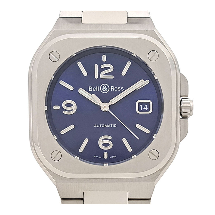 Bell＆Ross 
BR05 acciaio blu 
con scatola e garanzia