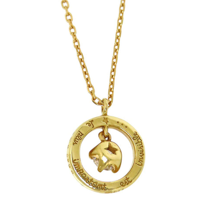 Il Piccolo Principe Wish upon a star Collana con diamante