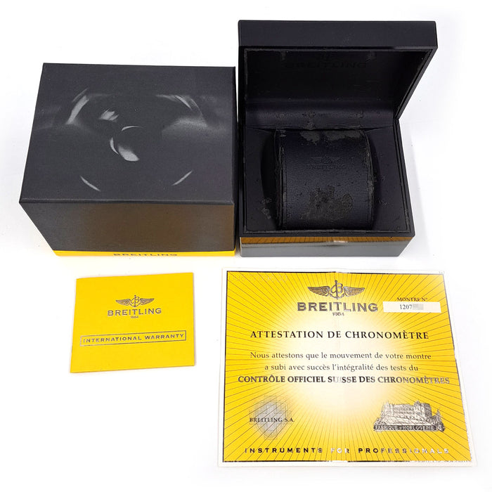 BREITLING 
Colt Overhauled 
OH completed with box and warranty card