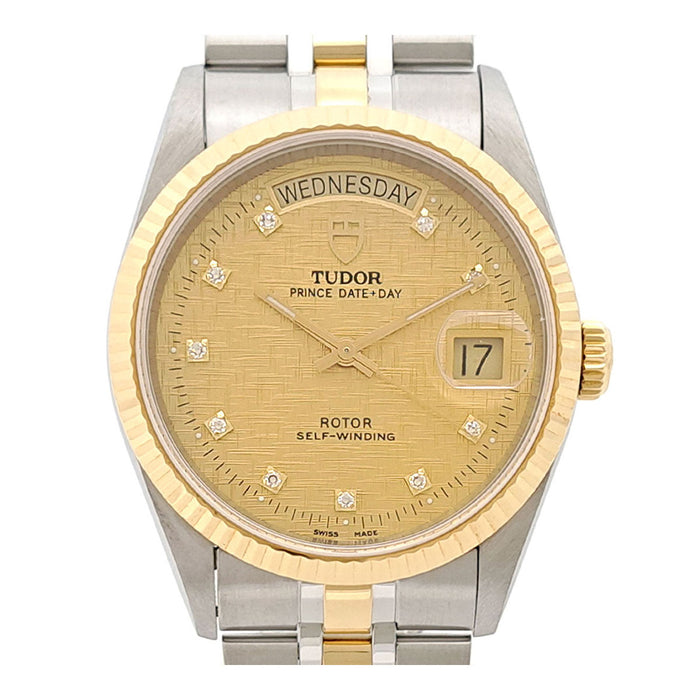 TUDOR
Prince Day-Date
With box and warranty card