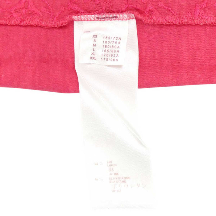 LOUIS VUITTON 
LV ロゴ RW131WF1TS07JFQ 
モノグラム レース リネン Tシャツ