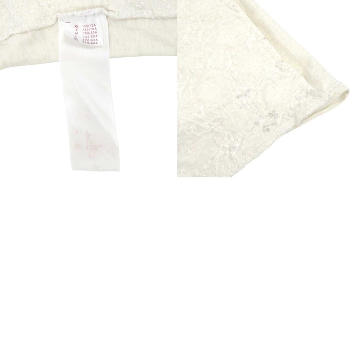 LOUIS VUITTON 
LV ロゴ 
モノグラム レース リネン Tシャツ