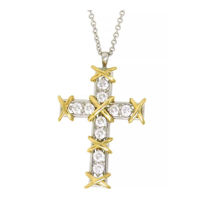 TIFFANY&Co. 
Collana a croce Jean Schlumberger