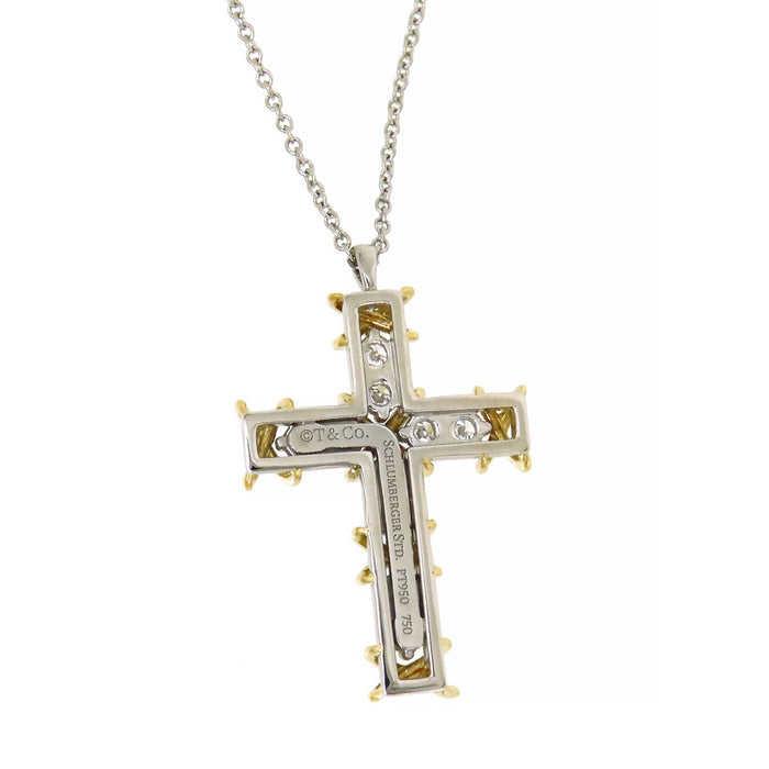 TIFFANY&Co. 
Collana a croce Jean Schlumberger