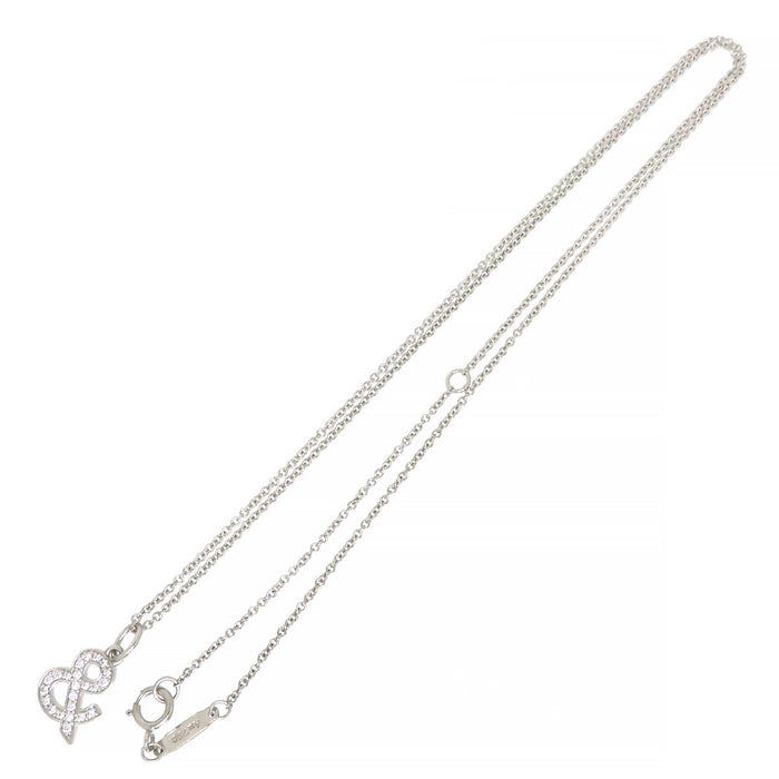 TIFFANY&Co. 
Ampersand Necklace Diamond