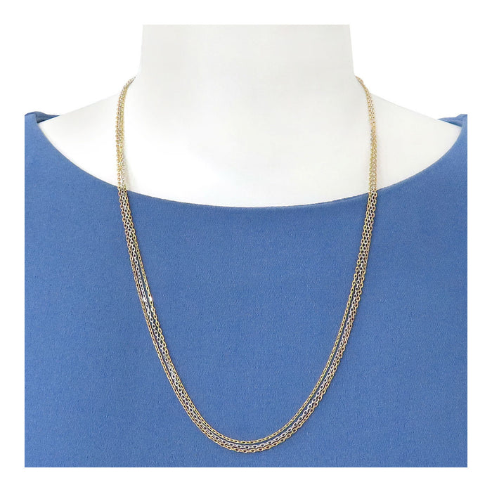 CARTIER 
Collana a catena Trinity