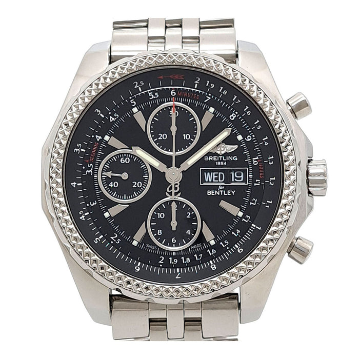 BREITLING 
Bentley GT Day-Date 
With box and warranty card