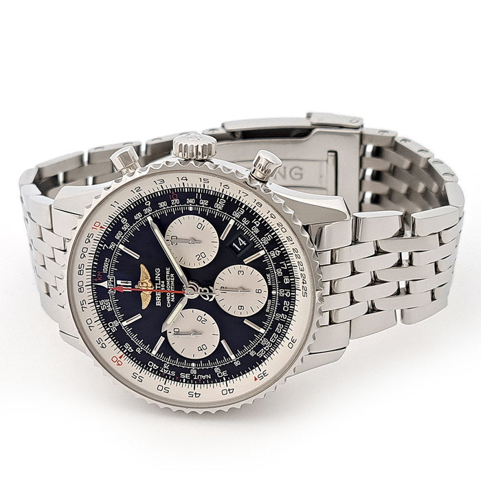 BREITLING 
Navitimer 01 Chronograph 
With Box and Warranty Card