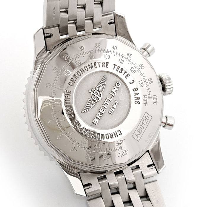 BREITLING 
Navitimer 01 Chronograph 
With Box and Warranty Card