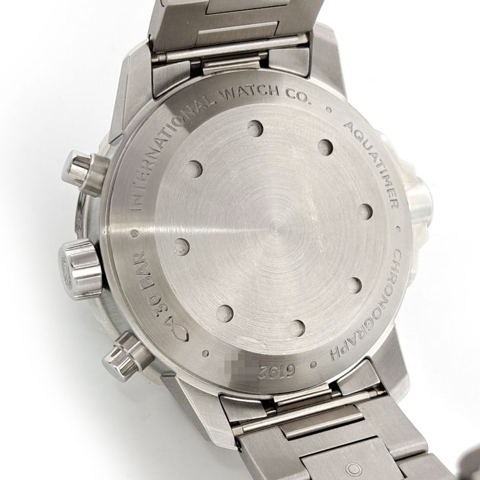 IWC 
Aquatimer Chronograph 
With box and warranty card