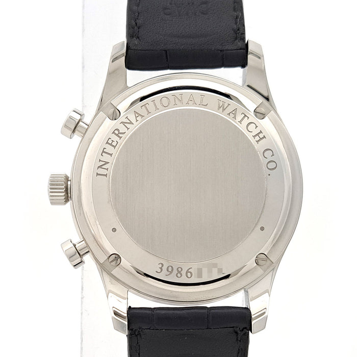 IWC 
Portuguese Chronograph 
With box and warranty card