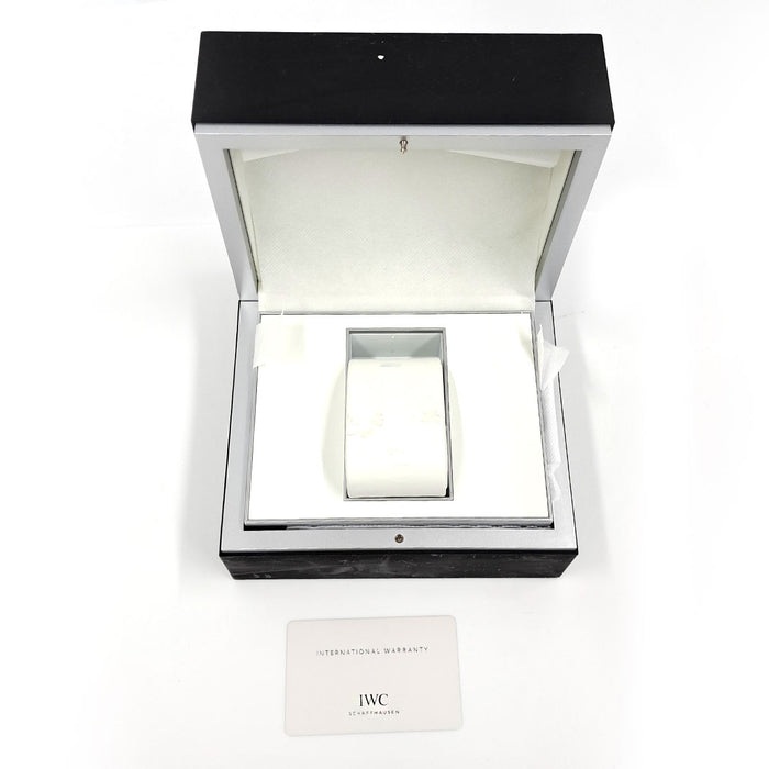 IWC 
Portuguese Chronograph 
With box and warranty card