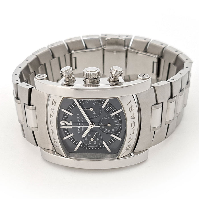 BVLGARI 
Assioma Chronograph 
With Box and Warranty Card