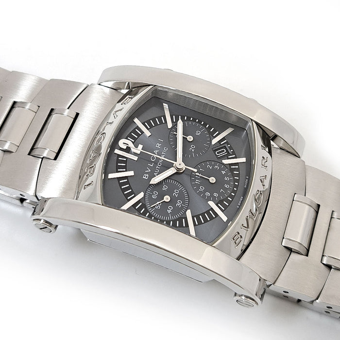 BVLGARI 
Assioma Chronograph 
With Box and Warranty Card