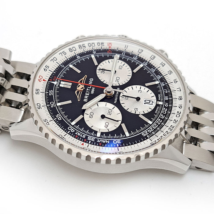 BREITLING 
Navitimer B01 Chronograph 
With Box and Warranty Card