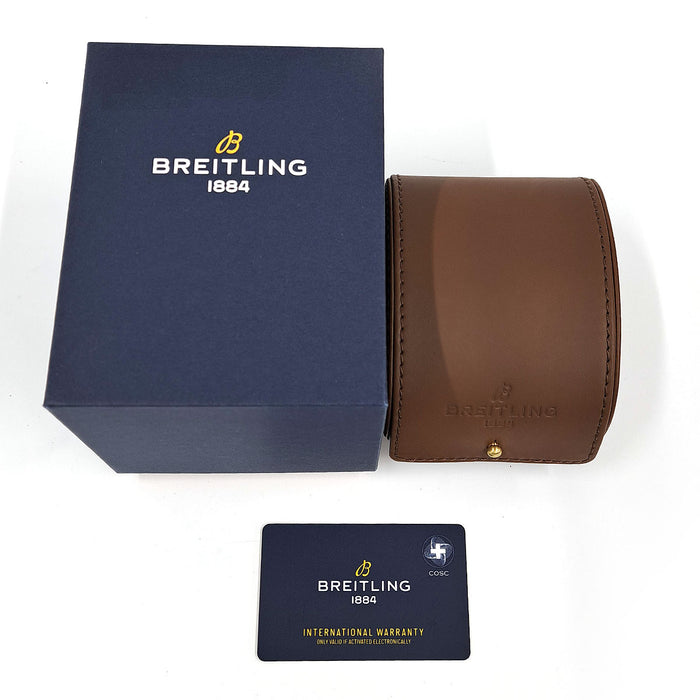 BREITLING 
Chronomat B01 42 
With box and warranty card