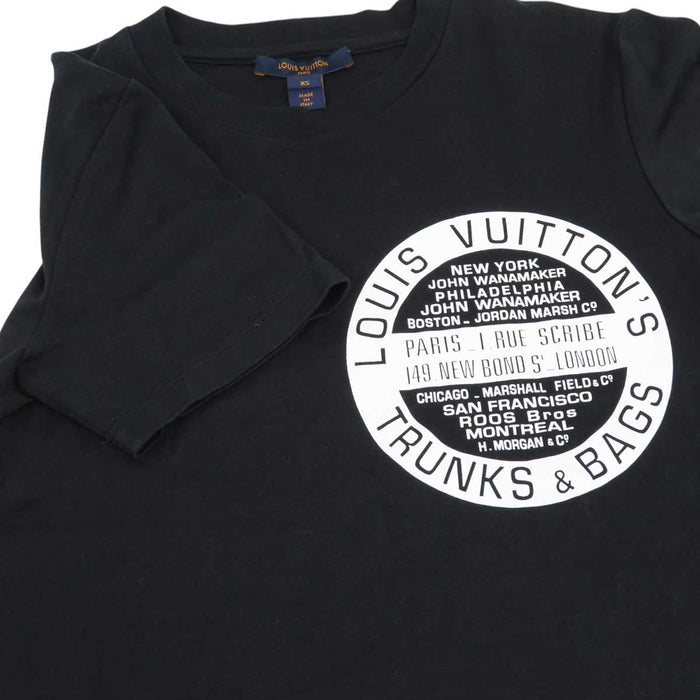 LOUIS VUITTON 
ロゴ プリント コットン 
LV スタンプ Tシャツ