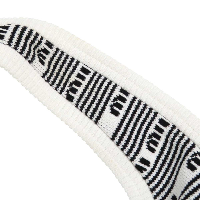 MIUMIU 
Stripe Rayon Tank Top Summer Knit 
Viscose Logo Tops