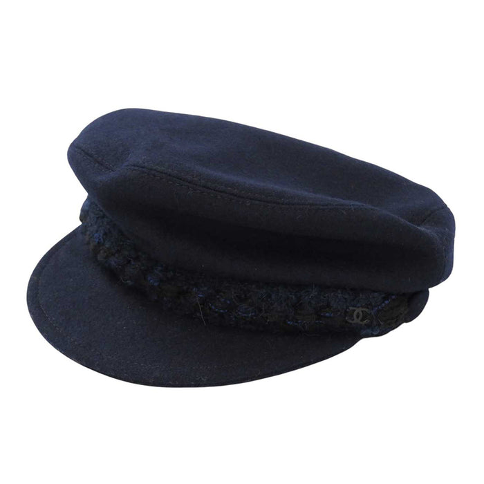 CHANEL
COCO CC Logo
Coco Mark Wool Casquette