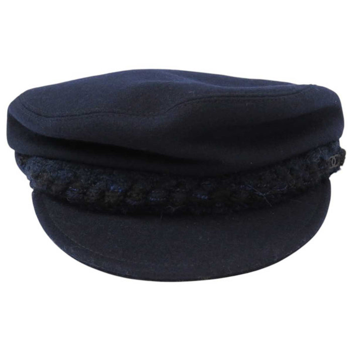 CHANEL
COCO CC Logo
Coco Mark Wool Casquette
