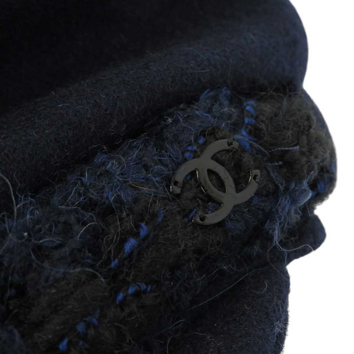 CHANEL
COCO CC Logo
Coco Mark Wool Casquette