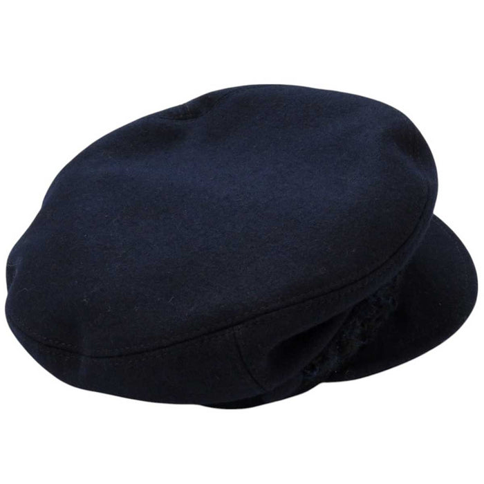 CHANEL 
COCO CC ロゴ 
ココマーク ウール キャスケット