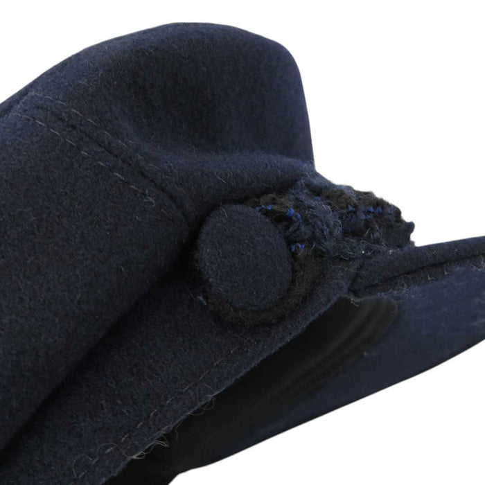 CHANEL 
COCO CC ロゴ 
ココマーク ウール キャスケット