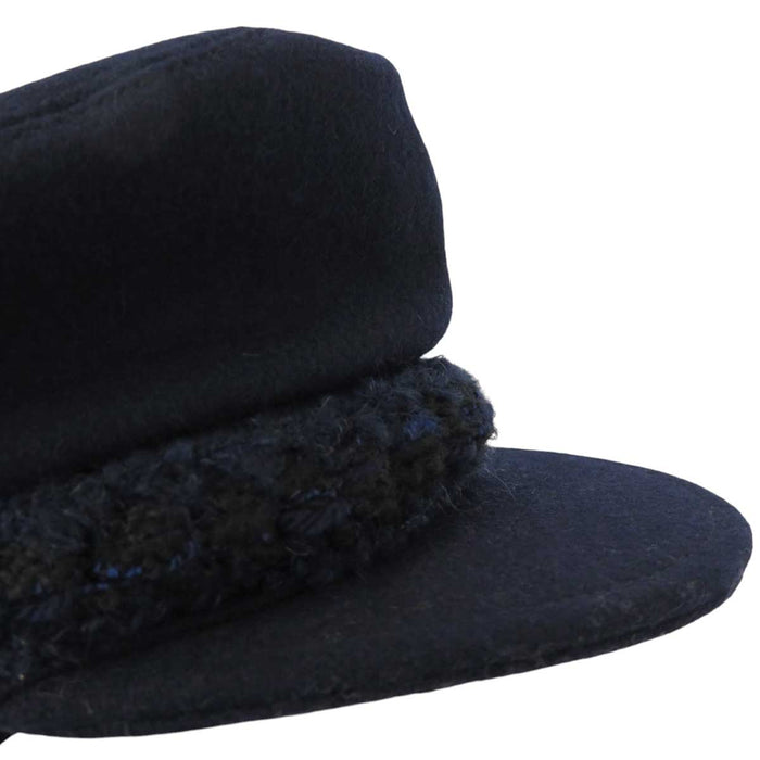 CHANEL
COCO CC Logo
Coco Mark Wool Casquette