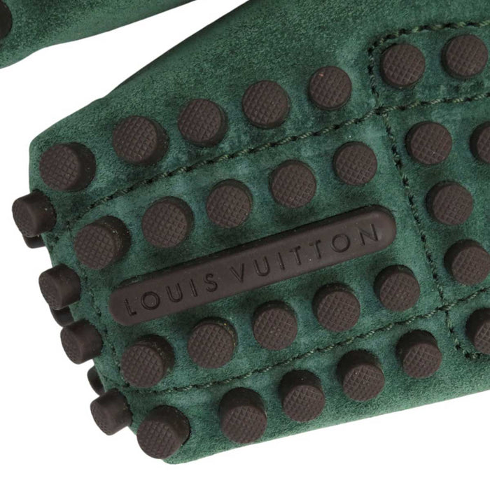 LOUIS VUITTON 
LVサークル ロゴ スウェード 
ヴェッキオ ライン ドライビングシューズ
