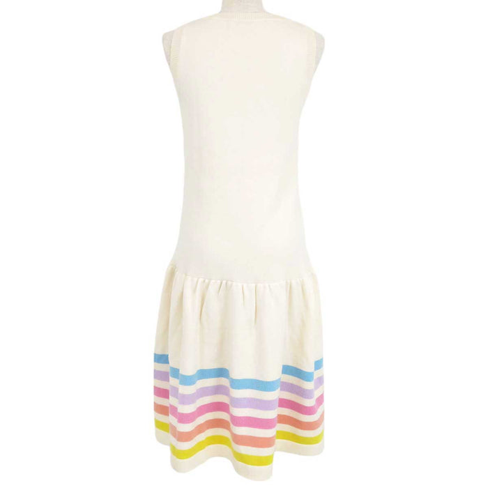 CHANEL
CC COCO Logo LA PAUSA La Pausa Rainbow Stripe
Coco Mark Sleeveless Cashmere Knit Dress