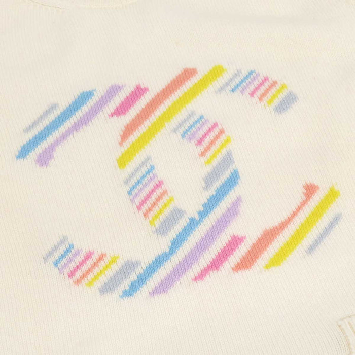 CHANEL
CC COCO Logo LA PAUSA La Pausa Rainbow Stripe
Coco Mark Sleeveless Cashmere Knit Dress
