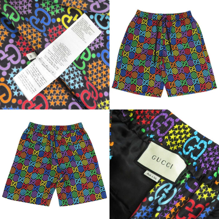 GUCCI 
Logo motivo completo stella 
Psichedelico GG seta completo