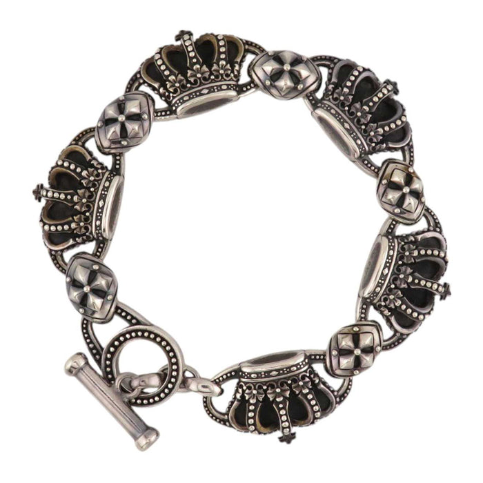 Justin Davis 
Link Bracelet Crown 
SML QE Bracelet